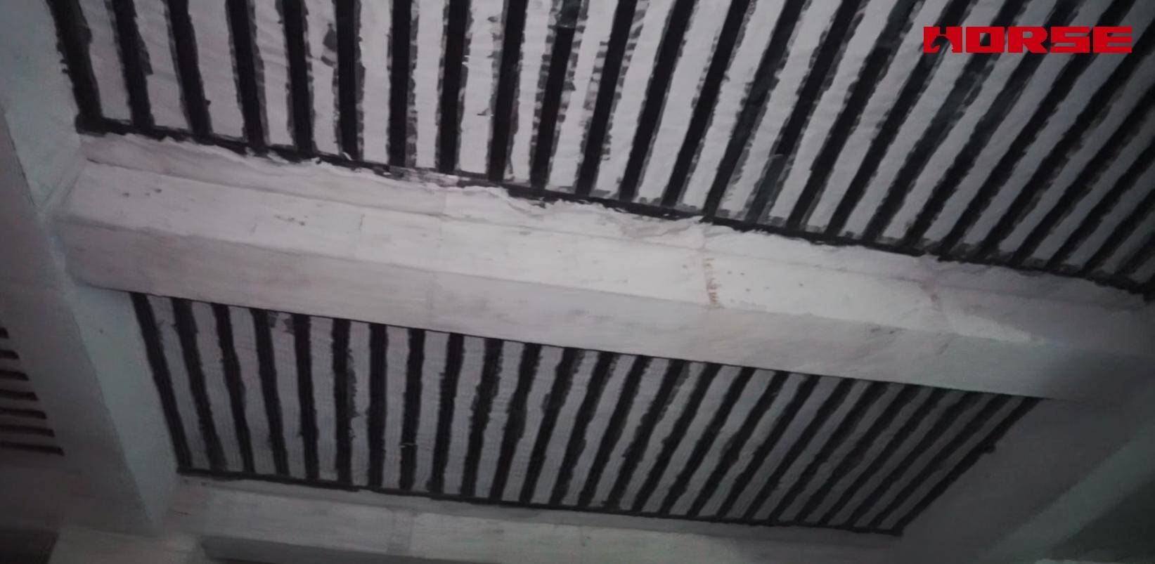 تقوية مركز الرحلات البحرية الخرساني بألياف الكربون