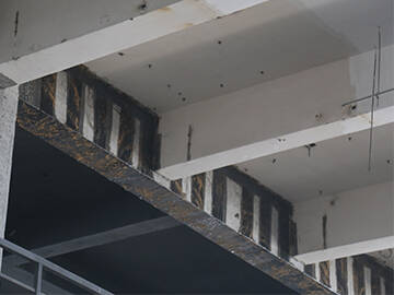 بند تعزيز العارضة - استخدام المبنى