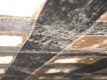 إصلاح شقوق السقف باستخدام نسيج ألياف الكربون