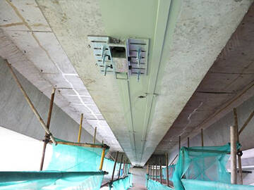 صيانة وتعزيز جسر يانشي