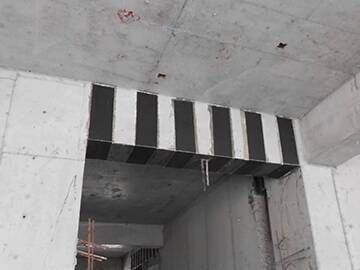 تغليف الكربون للعوارض ---- مشروع العميل