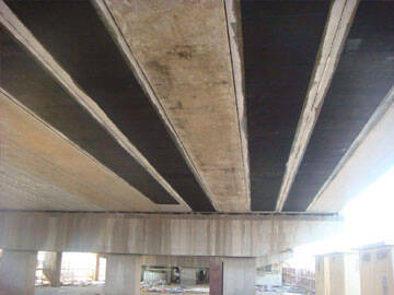 ألياف الكربون لإصلاح الجسر