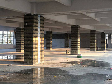 استخدامات الياف الكربون في تقويه الاعمده الخرسانيه