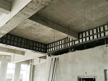 تعزيز ألياف الكربون في تعديل المباني