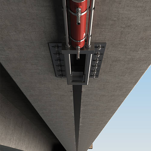 نظام سابق الاجهاد لصفائح CFRP