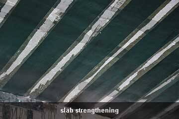 تدعيم المنشآت الخرسانية باستخدام الياف الكربون