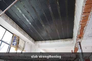 تدعيم المنشآت الخرسانية باستخدام الياف الكربون