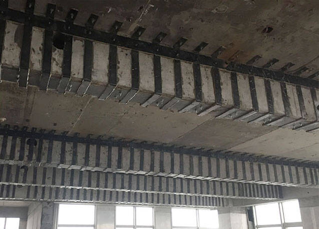 ربط ألواح الصلب مع لاصق الهيكلي